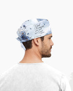 Personalized Job Title And Year God Is Within Her She Will Not Fall Nurse Flower Cap - Scrubloop
