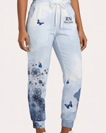Personalized Job Title And Year God Is Within Her She Will Not Fall Nurse Flower Women's One-Pocket V-neck Scrub Set - Scrubloop