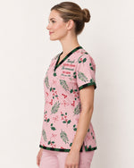 Personalized Job Title And Year Though Seasons Change He Remains The Same Christmas Christian Gift For Nurse Top - Scrubloop