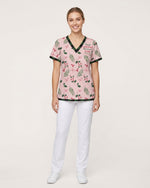Personalized Job Title And Year Though Seasons Change He Remains The Same Christmas Christian Gift For Nurse Top - Scrubloop