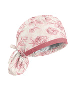 Personalized Name A Child Of God Floral Pattern Christian Gift For Nurse Cap - Scrubloop