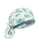 Personalized Name A Child Of God Floral Pattern Christian Gift For Nurse Cap - Scrubloop