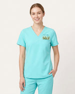 Personalized Name And Birth Month Flower May You Be Proud Gift For Nurse Colleague Top - Scrubloop