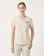 Personalized Name And Birth Month Flower May You Be Proud Gift For Nurse Colleague Top - Scrubloop
