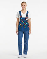 Personalized Name And Job Title Funny Jumpsuit 3D Effect Pattern Christmas Gift For Nurse Top - Scrubloop
