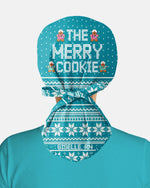 Personalized Name And Job Title Nurse Ginger Bread 3D Effect Print Funny Christmas Gift For Nurse Coworker Cap - Scrubloop