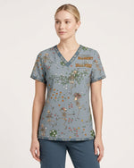 Personalized Name And Specialty I Am Halloween Radiologis Rad Tech Funny Halloween Gift For Nurse Top - Scrubloop