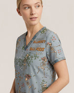Personalized Name And Specialty I Am Halloween Radiologis Rad Tech Funny Halloween Gift For Nurse Top - Scrubloop