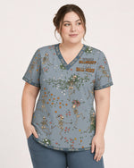 Personalized Name And Specialty I Am Halloween Radiologis Rad Tech Funny Halloween Gift For Nurse Top - Scrubloop