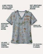 Personalized Name And Specialty I Am Halloween Radiologis Rad Tech Funny Halloween Gift For Nurse Top - Scrubloop
