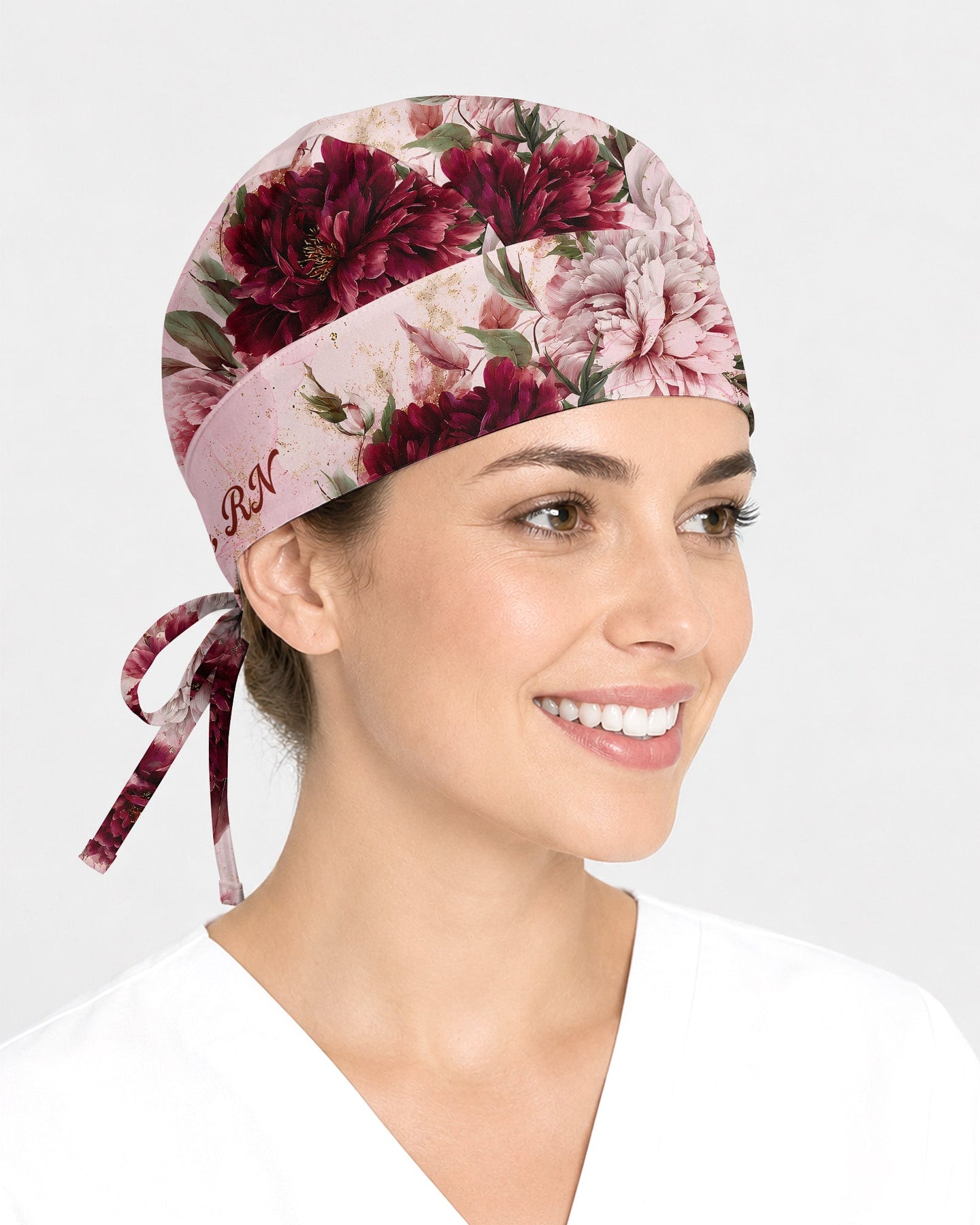 Personalized Name And Specialty Jesus Heals I Assist Christian Nurse Cap - Scrubloop