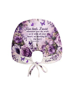 Personalized Name And Specialty Jesus Heals I Assist Christian Nurse Cap - Scrubloop