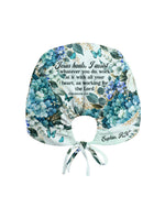 Personalized Name And Specialty Jesus Heals I Assist Christian Nurse Cap - Scrubloop