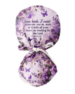 Personalized Name And Specialty Jesus Heals I Assist Christian Nurse Cap - Scrubloop