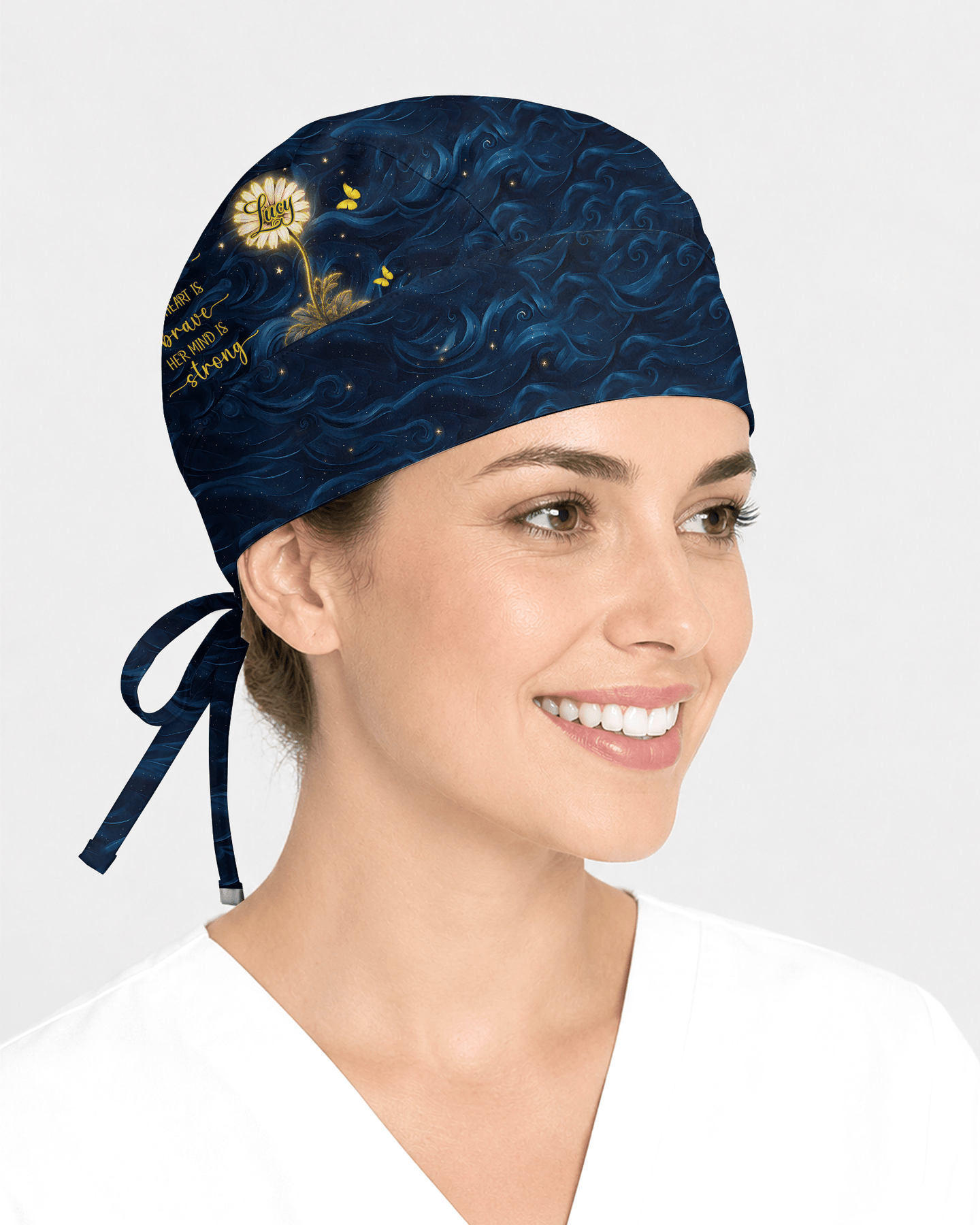 Personalized Name And Specialty Nurse Her Soul Is Fierce Cap - Scrubloop
