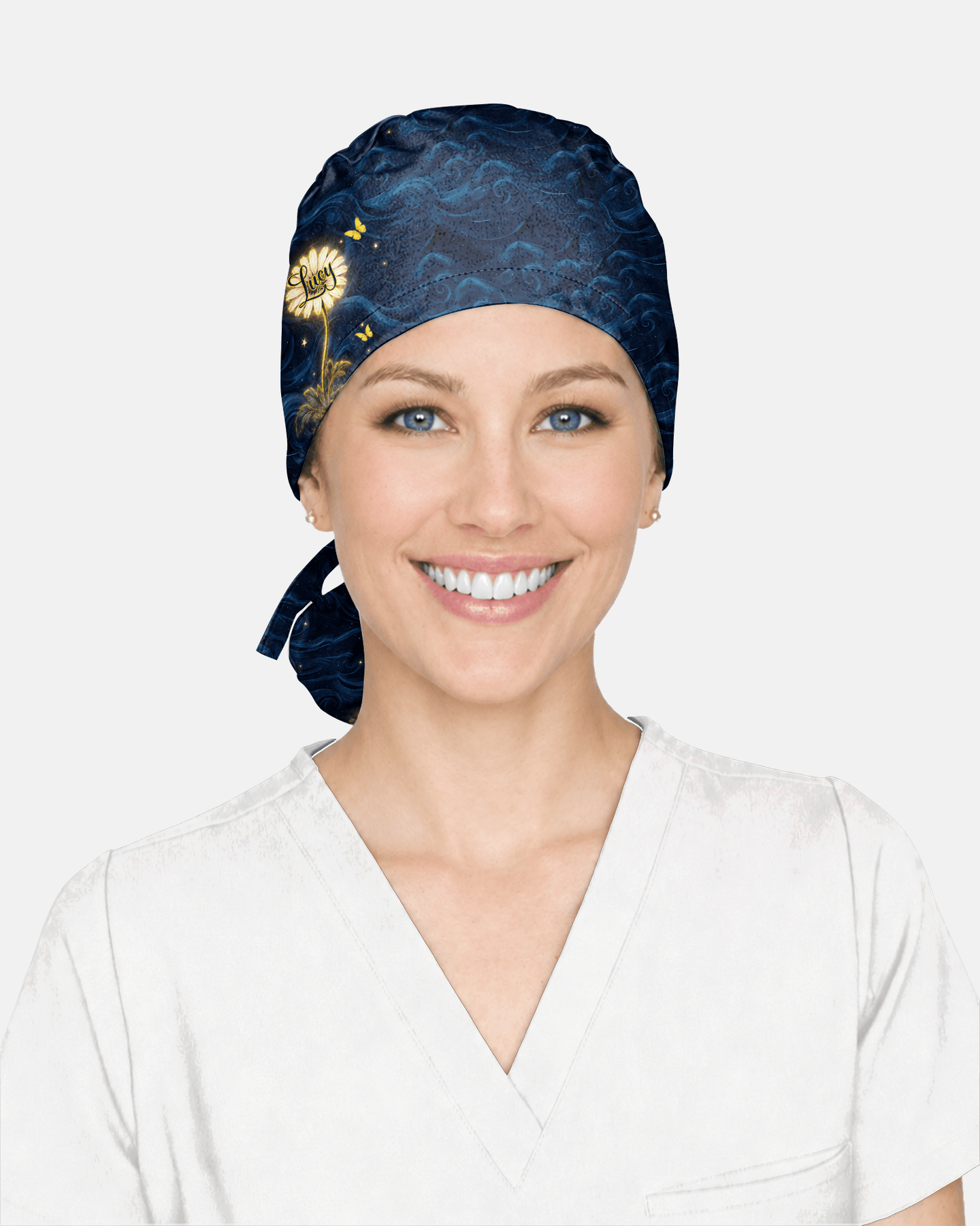 Personalized Name And Specialty Nurse Her Soul Is Fierce Cap - Scrubloop