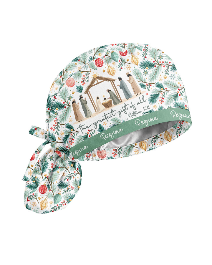 Personalized Name And Specialty The Greatest Gift Of All Christmas Gift For Nurse Cap