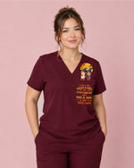 Personalized Name And Specialty We're Not Sugar & Spice And Everything Nice Halloween Gift For Nurse Bestie Colleague Top - Scrubloop