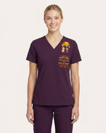 Personalized Name And Specialty We're Not Sugar & Spice And Everything Nice Halloween Gift For Nurse Bestie Colleague Top - Scrubloop