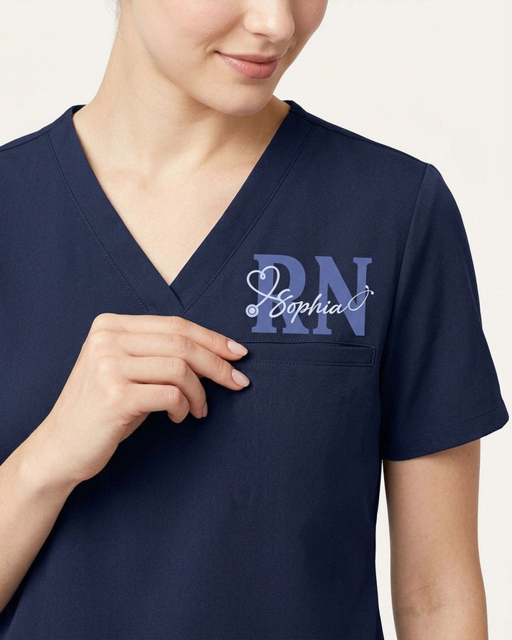 Personalized Name And Specialty Work Will Succ Without You Funny Hidden Message Gift For Nurse Coworker Top