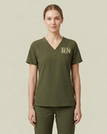 Personalized Name And Specialty Work Will Succ Without You Funny Hidden Message Gift For Nurse Coworker Top - Scrubloop
