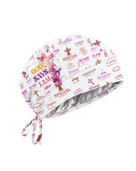 Personalized Name God Says I Am Bible Cross Butterfly Christian Nurse Cap - Scrubloop