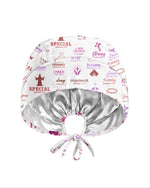 Personalized Name God Says I Am Bible Cross Butterfly Christian Nurse Cap - Scrubloop
