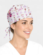 Personalized Name God Says I Am Bible Cross Butterfly Christian Nurse Cap - Scrubloop