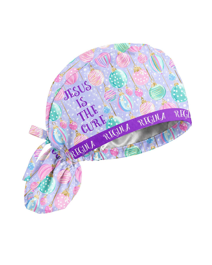 Personalized Name Jesus Is The Cure Christmas Gift For Nurse Cap