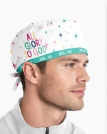 Personalized Name & Job Title All Glory To God Christian Gift For Nurse Cap - Scrubloop