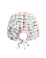 Personalized Name & Job Title Nurse God Says I Am With Christian Things Premium Satin-Lined Scrub Cap - Scrubloop