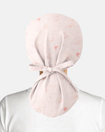 Personalized Name Live By Faith Grow In Grace Walk In Love Flower Cross Christian Nurse Cap - Scrubloop