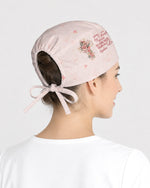 Personalized Name Live By Faith Grow In Grace Walk In Love Flower Cross Christian Nurse Cap - Scrubloop