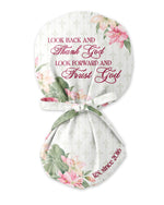 Personalized Name Look Back And Thank God Look Forward And Trust God Christian Gift For Nurse Cap - Scrubloop