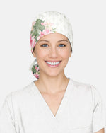 Personalized Name Look Back And Thank God Look Forward And Trust God Christian Gift For Nurse Cap - Scrubloop