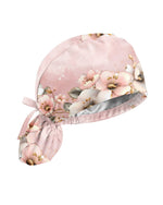 Personalized Name Nurse God's Got My Back Floral Pattern Cap - Scrubloop