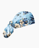 Personalized Name Nurse God's Got My Back Floral Pattern Cap - Scrubloop