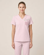 Personalized Name, Specialty And Year Nurse Blessed Are The Healers Top - Scrubloop