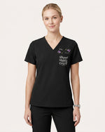 Personalized Name, Specialty And Year Nurse Blessed Are The Healers Top - Scrubloop