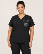 Personalized Name, Specialty And Year Nurse Blessed Are The Healers Top - Scrubloop