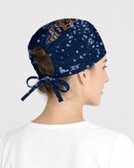 Personalized Name The Lord Will Fight For You Butterfly Christian Nurse Cap - Scrubloop