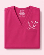 Personalized Name You Are Doing Amazing Sweetie Stethoscope Heart Gift For Nurse Nursing Student Top - Scrubloop