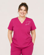 Personalized Name You Are Doing Amazing Sweetie Stethoscope Heart Gift For Nurse Nursing Student Top - Scrubloop