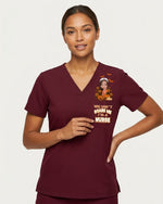 Personalized Name You Can't Scare Me I'm A Nurse Funny Halloween Gift For Nurse Top - Scrubloop