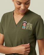 Personalized Nurse, Name And Specialty Top - Scrubloop