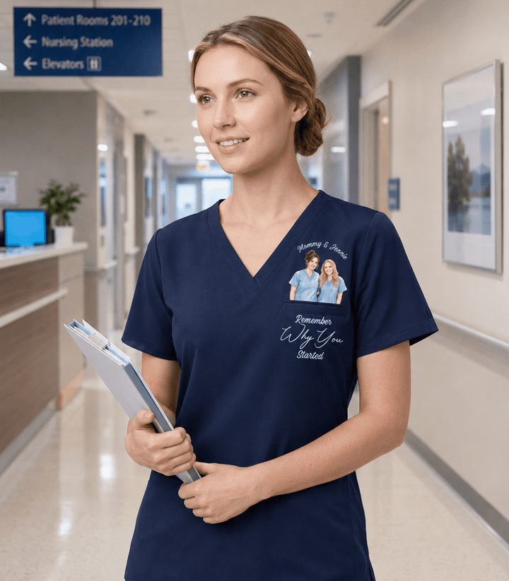 Personalized Photo And Names Nurse Remember Why You Started Top