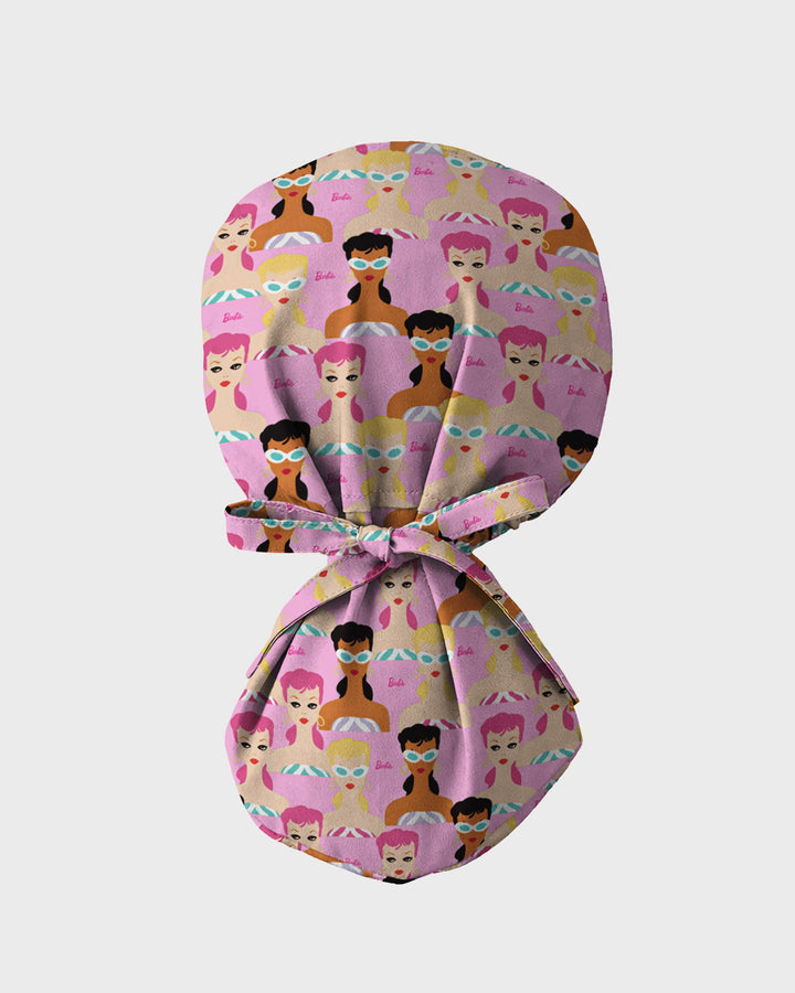 Pink Glam Fashion Medical Scrub Cap