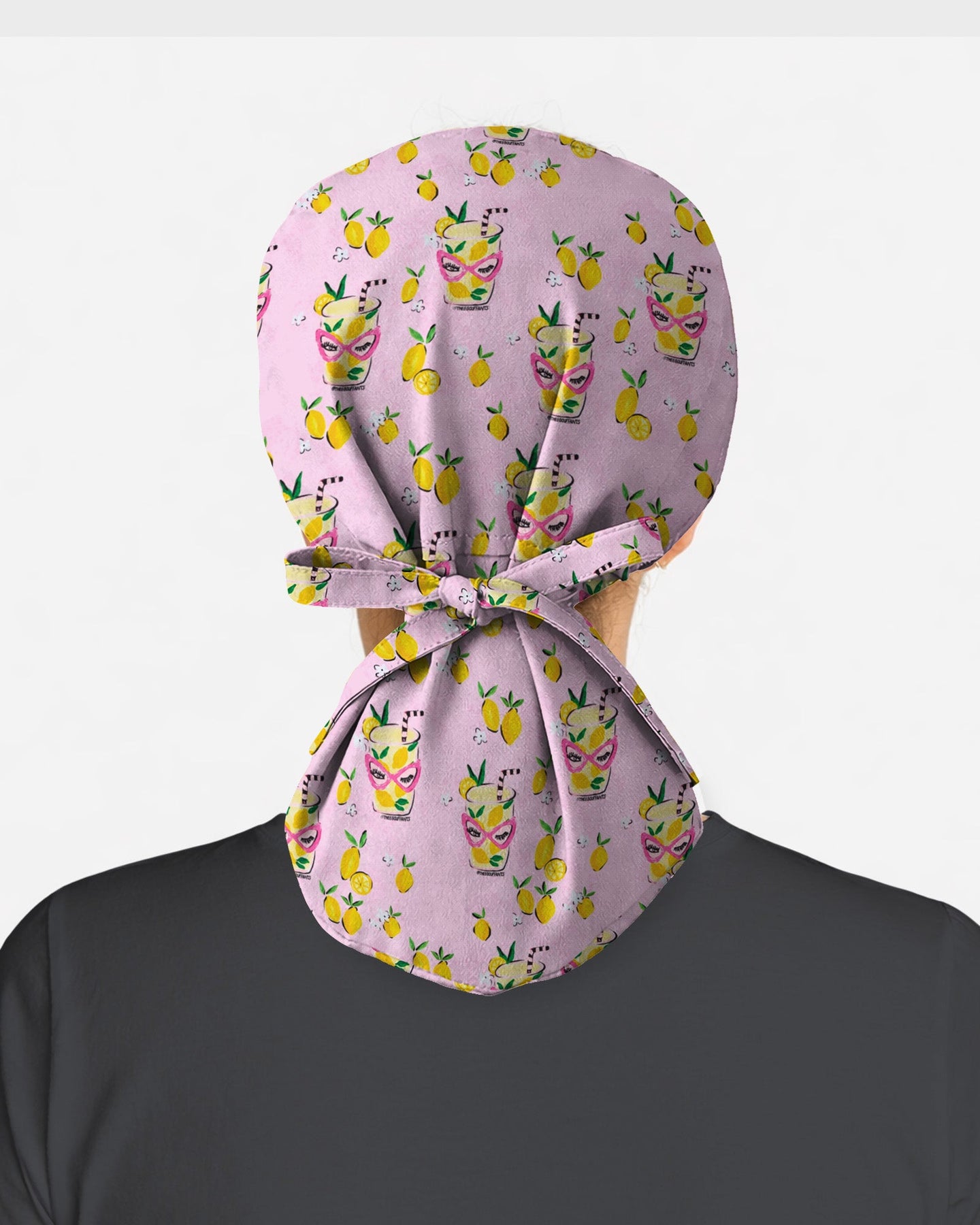 Pink Lemonade Scrub Cap - Scrubloop