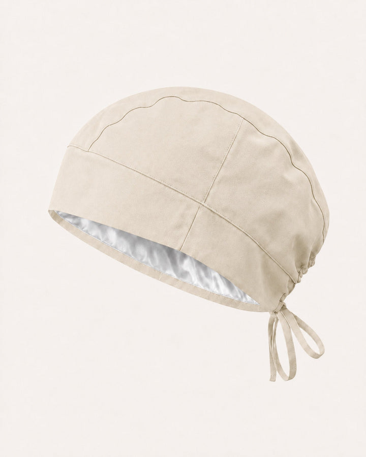 Premium Satin-Lined Scrub Cap Birch