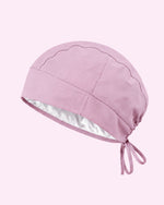 Premium Satin-Lined Scrub Cap Blossom - Scrubloop